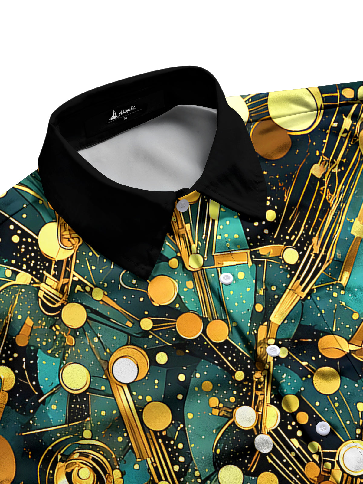 Geometry Men's Pocket Long Sleeve Shirts