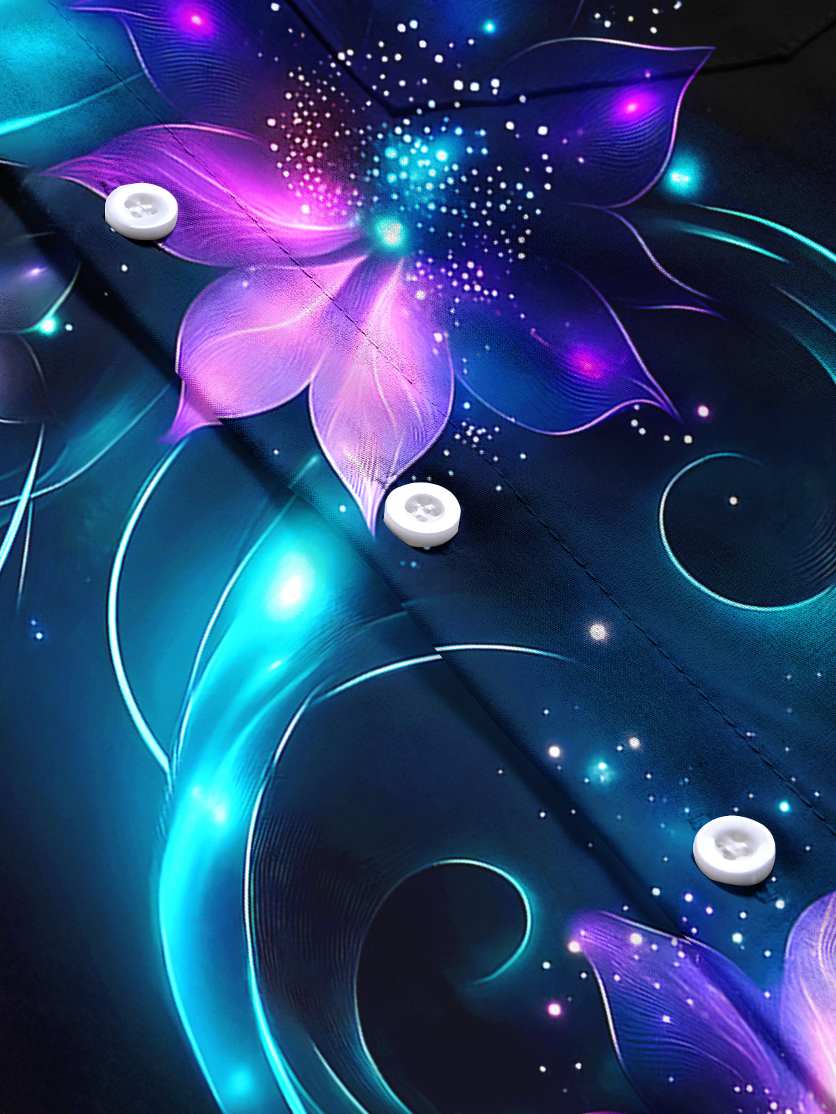 Hawaiiab Floral Men's Pocket Short Sleeve Shirts