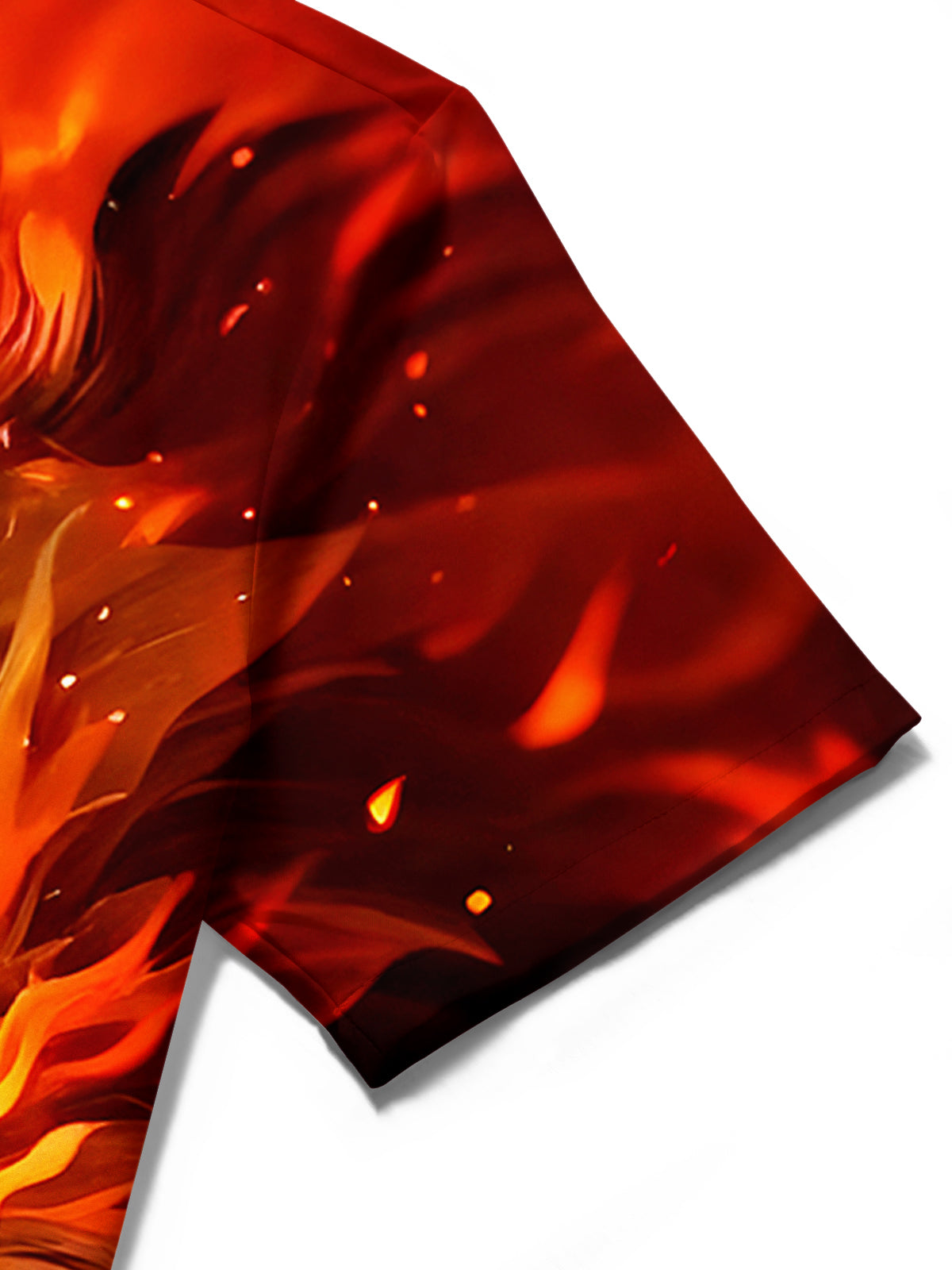 Animals Dragon Men's Pocket Short Sleeve Shirts