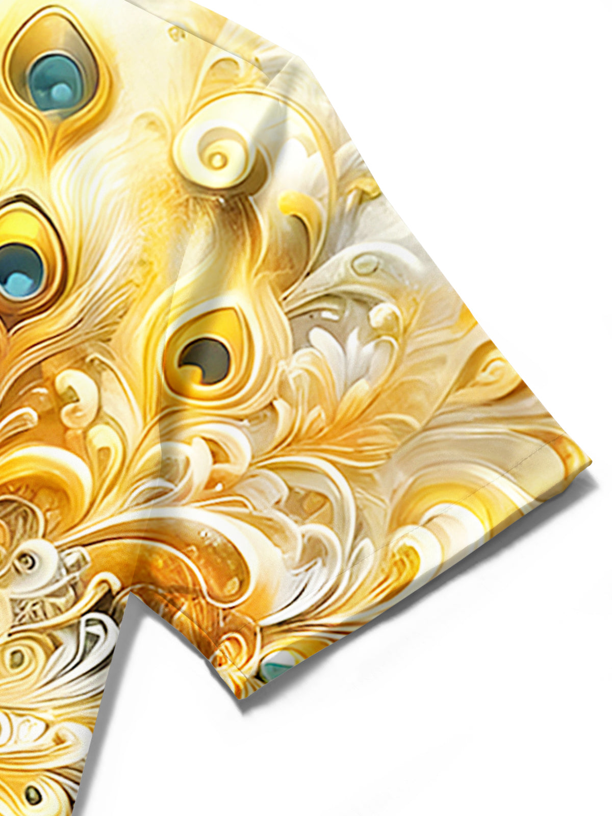 Peacock Men's Pocket Short Sleeve Shirts