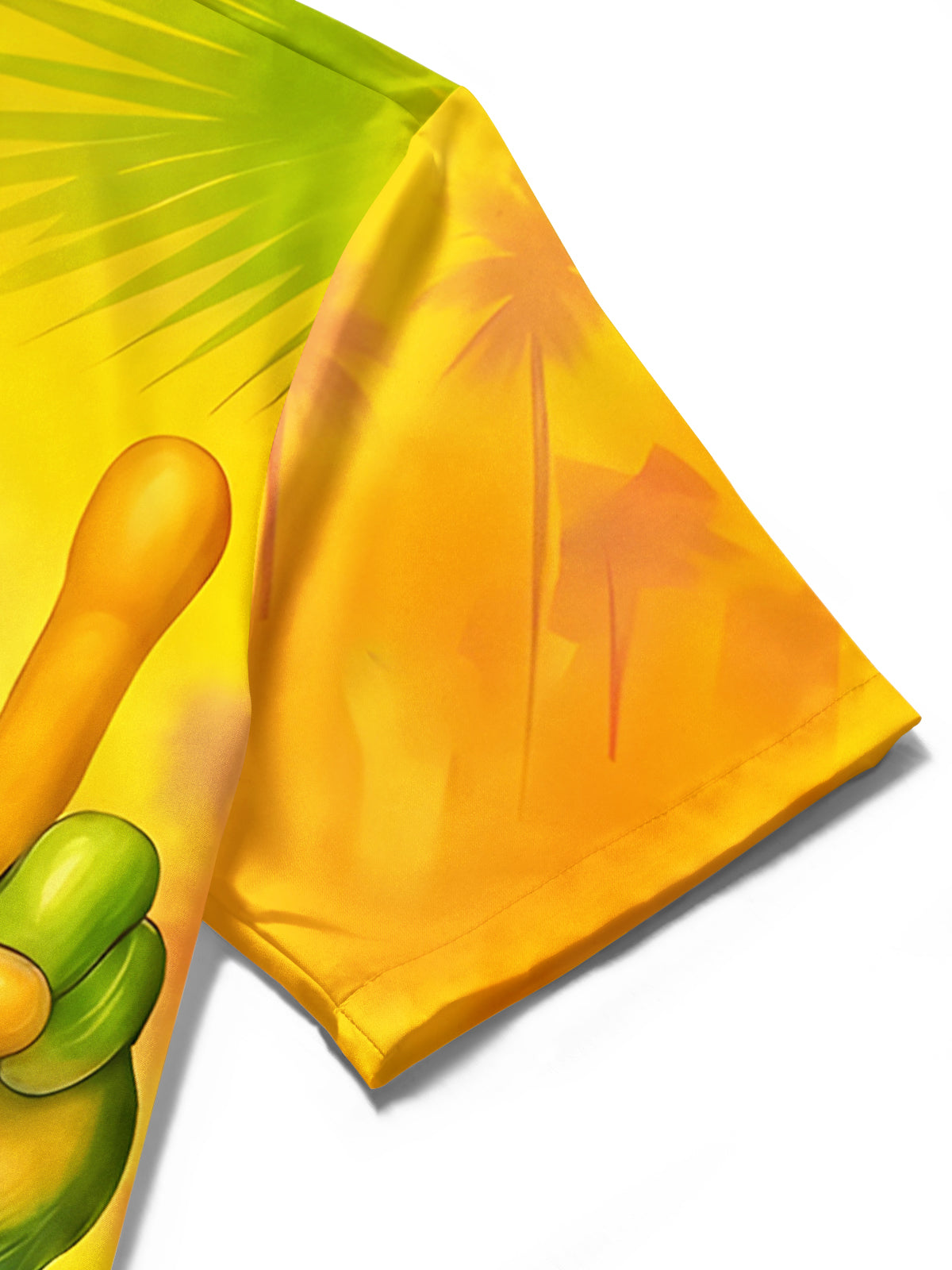 Hawaiian Frog Men's Pocket Short Sleeve Shirts