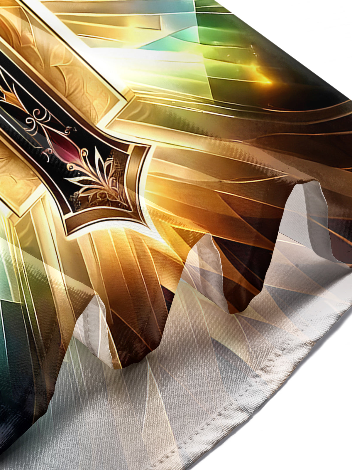 Christianity Cross Men's Pocket Short Sleeve Shirts