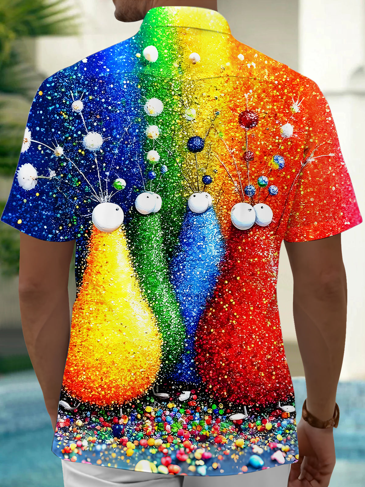 Funny Men's Pocket Short Sleeve Shirts