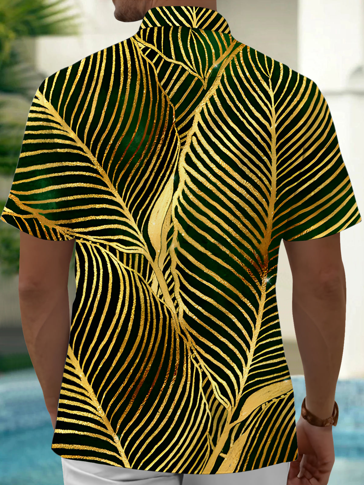 Leaf Men's Pocket Short Sleeve Shirts