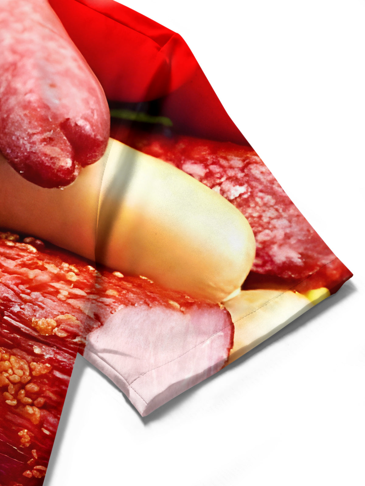 Food Men's Pocket Short Sleeve Shirts