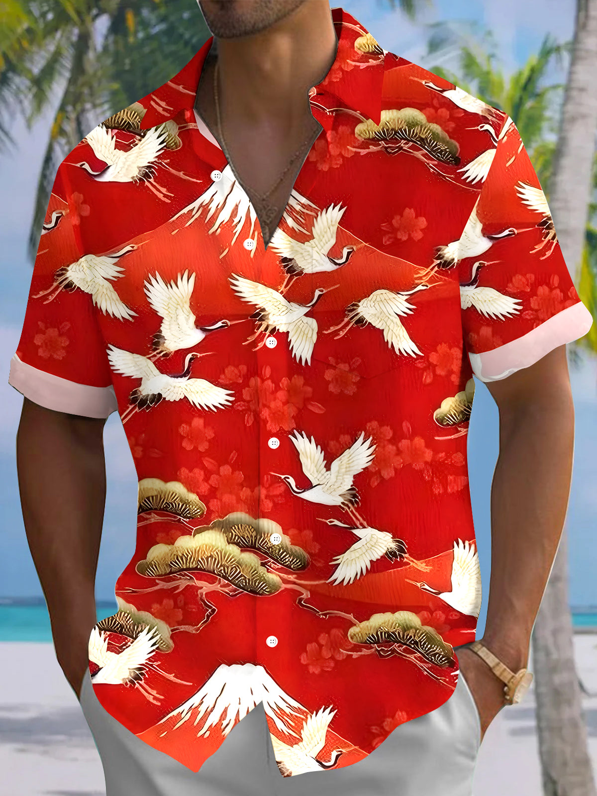 Swan Mountain Men's Pocket Short Sleeve Shirts