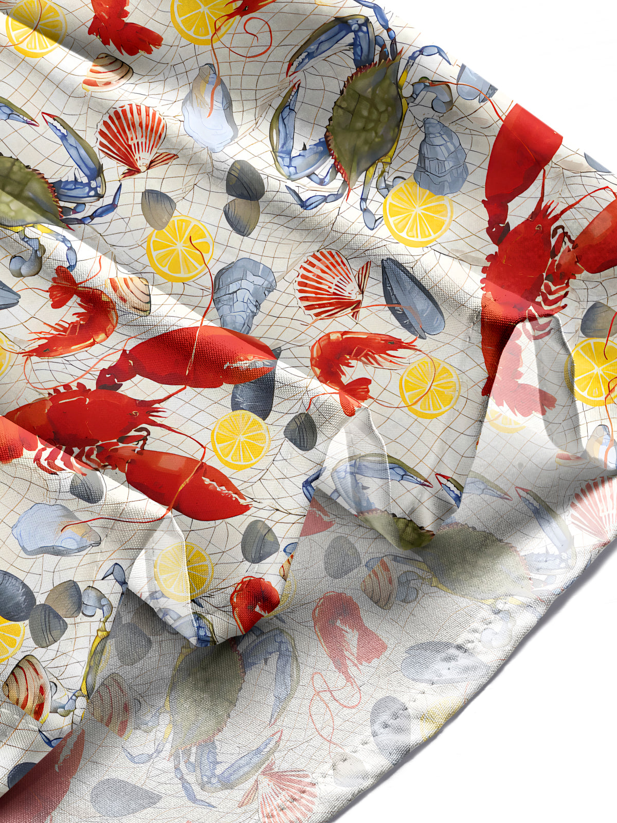 Seafood Men's Pocket Short Sleeve Shirts