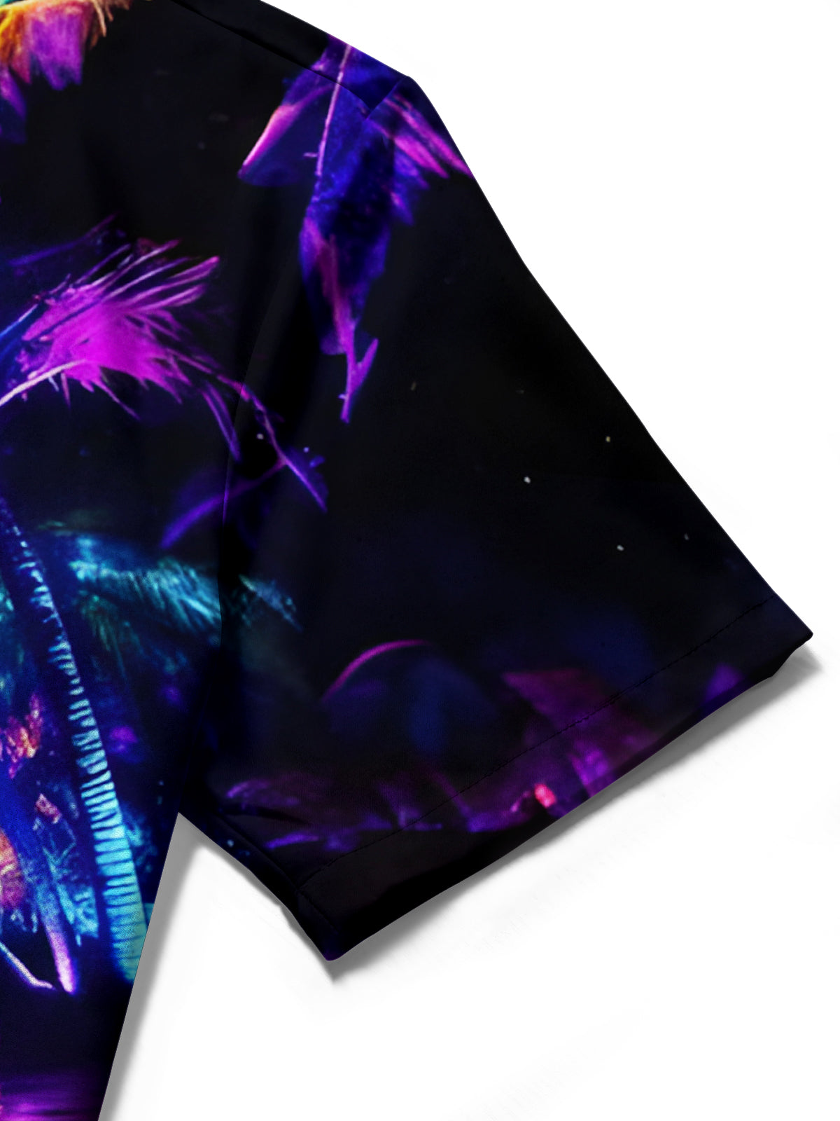 Coconut Tree Men's Pocket Short Sleeve Shirts