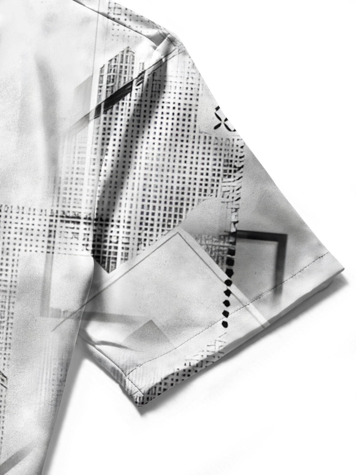 Geometry Men's Pocket Short Sleeve Shirts