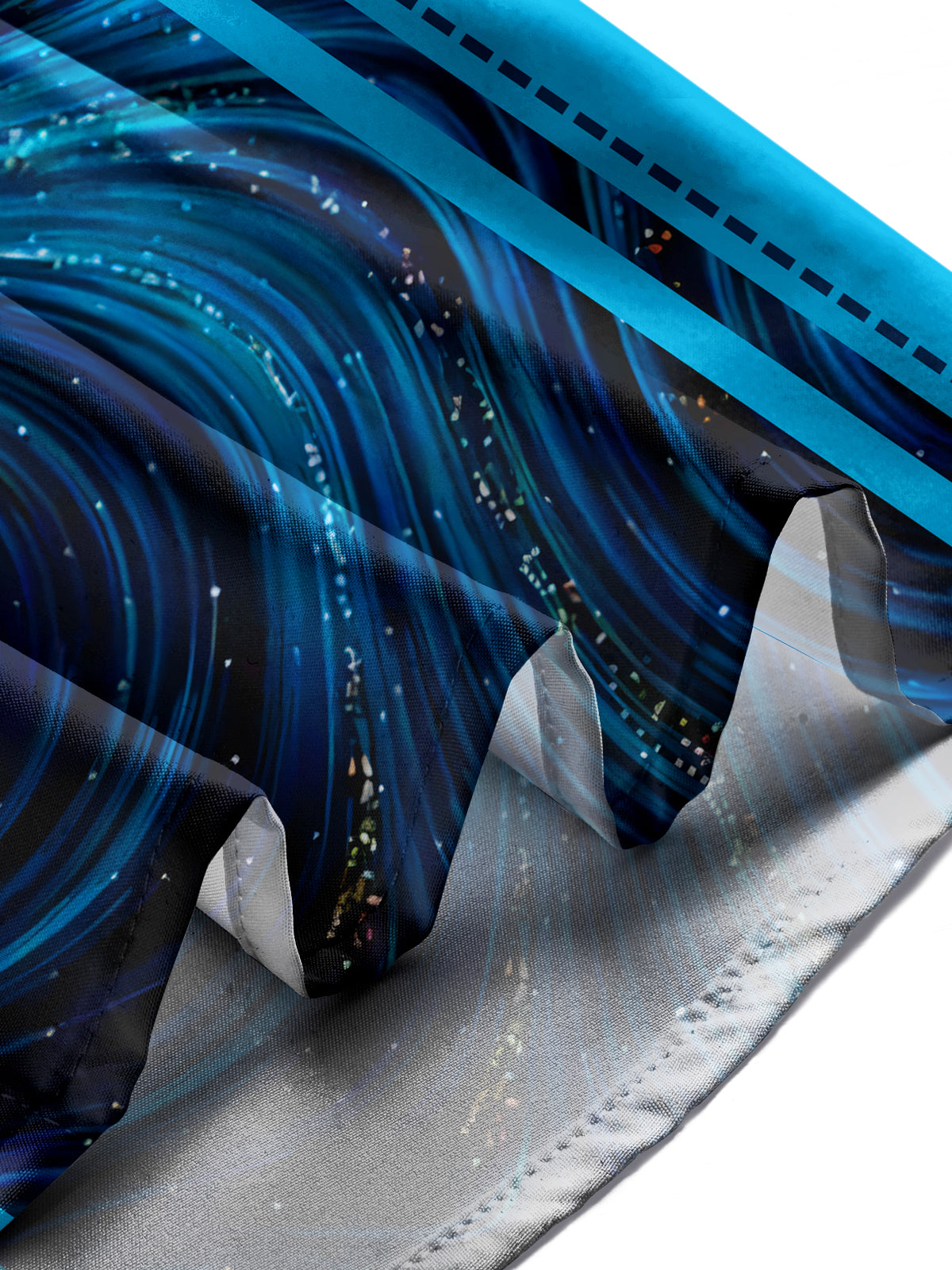 Abstract Men's Pocket Short Sleeve Shirts