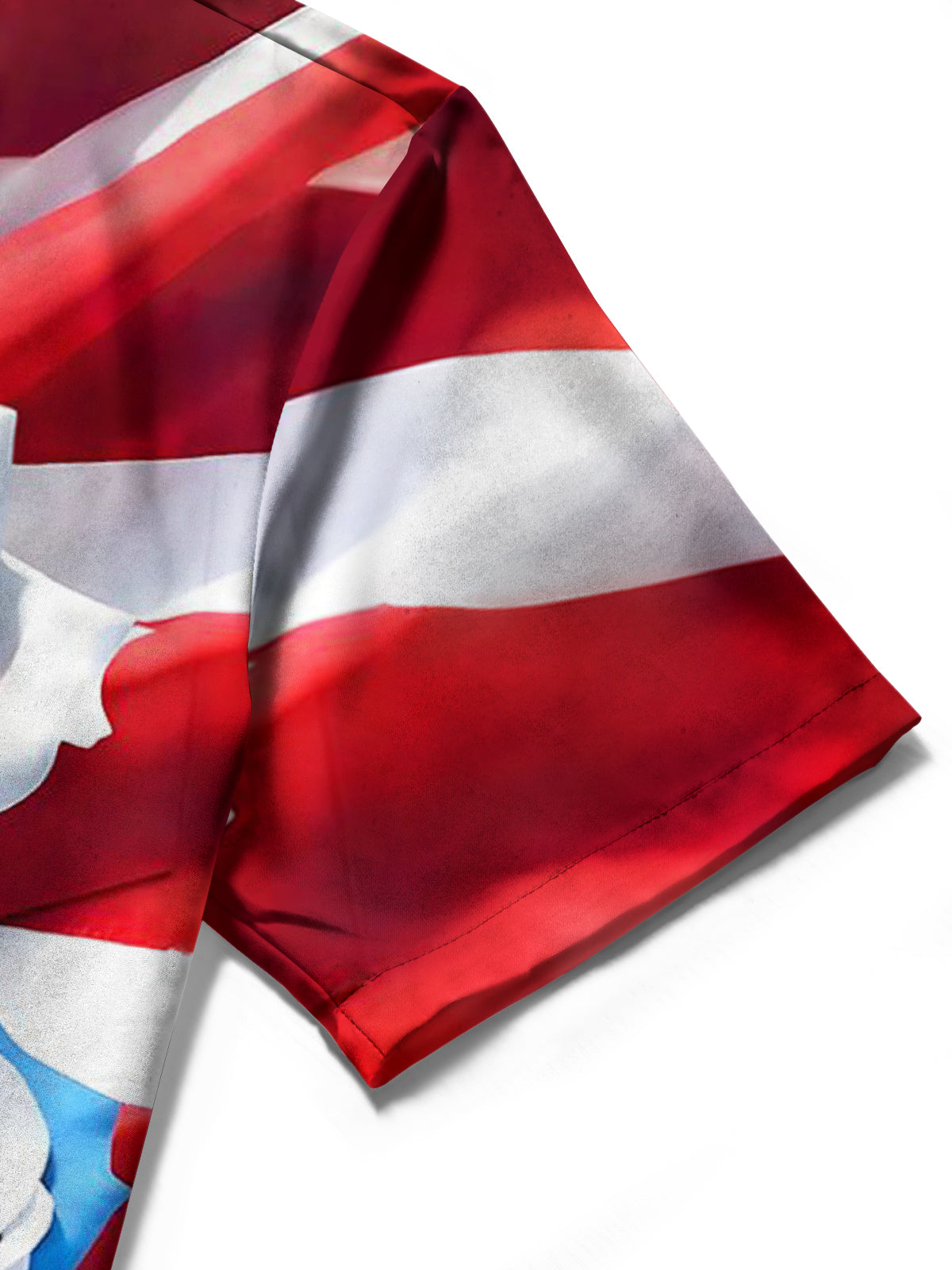 Independence Day Men's Pocket Short Sleeve Shirts