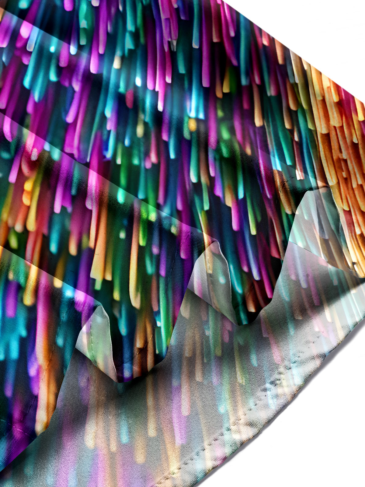 Tie Dye Men's Pocket Short Sleeve Shirts