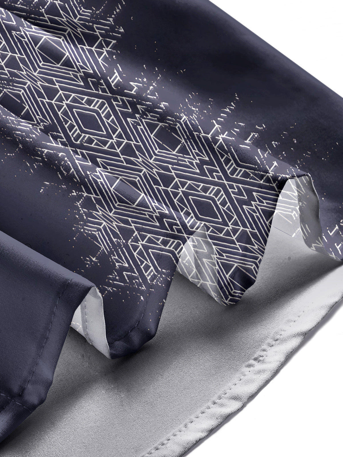 Geometry Men's Pocket Short Sleeve Shirts