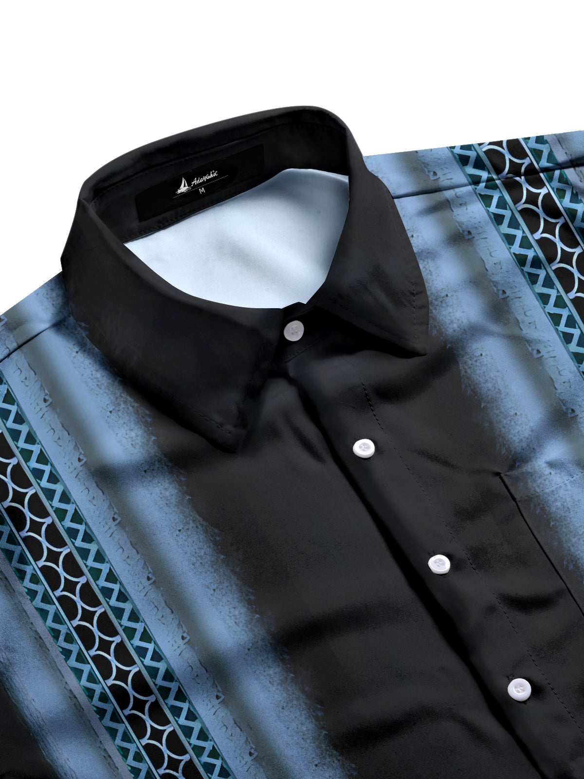 Geometry Men's Pocket Short Sleeve Shirts