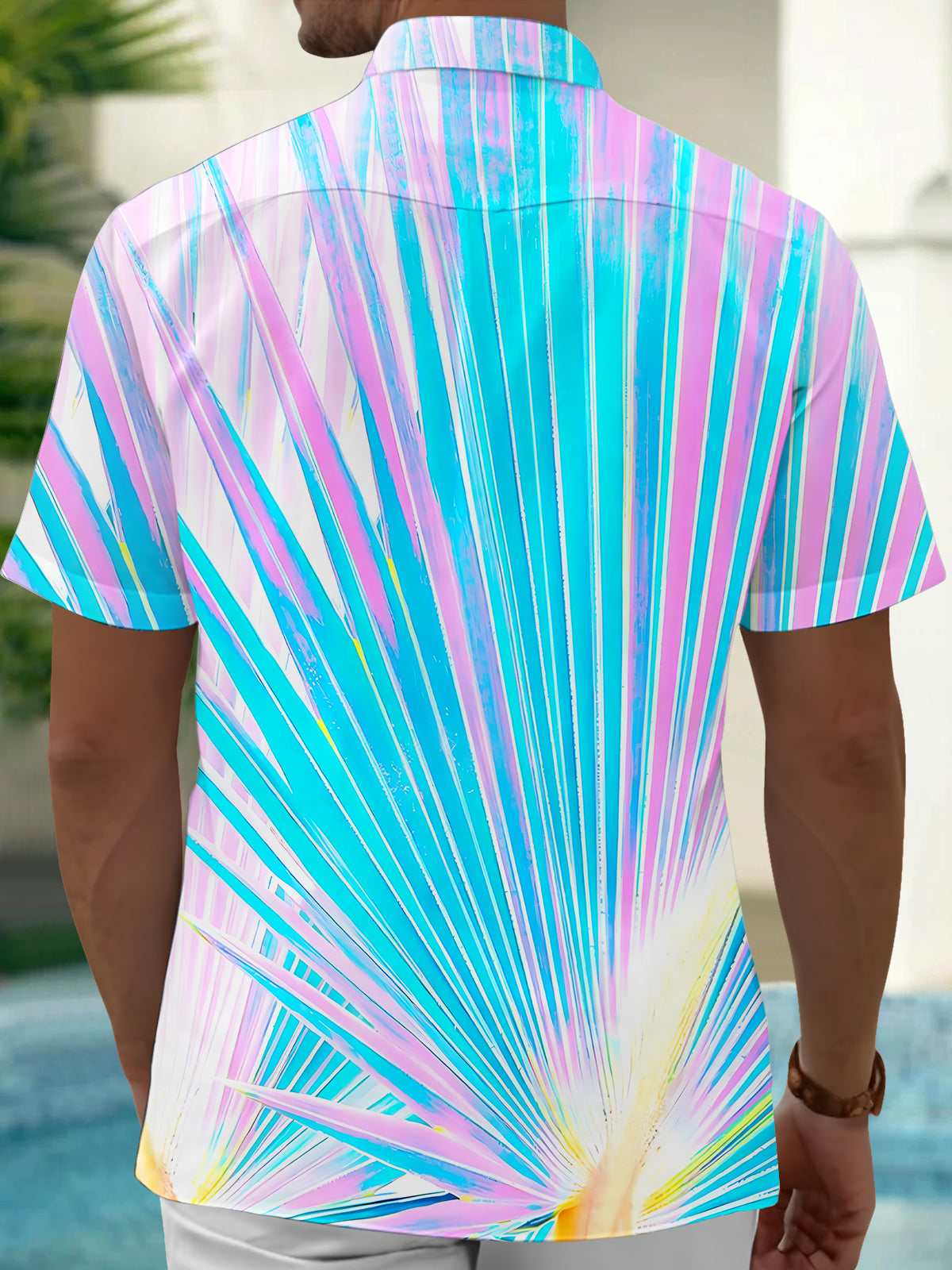 Leaf Men's Pocket Short Sleeve Shirts