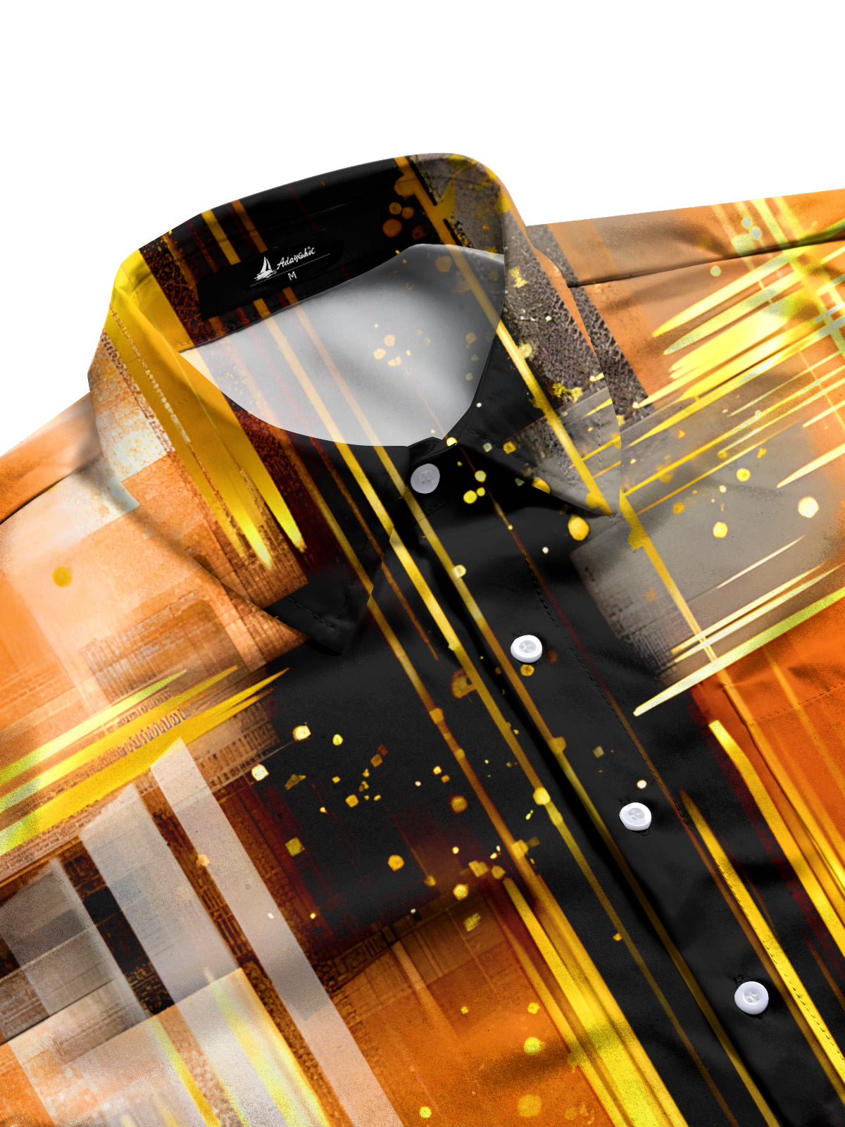 Tie Dye Men's Pocket Short Sleeve Shirts