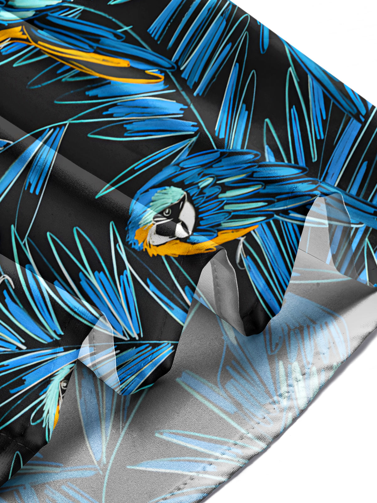 Parrot Men's Pocket Short Sleeve Shirts