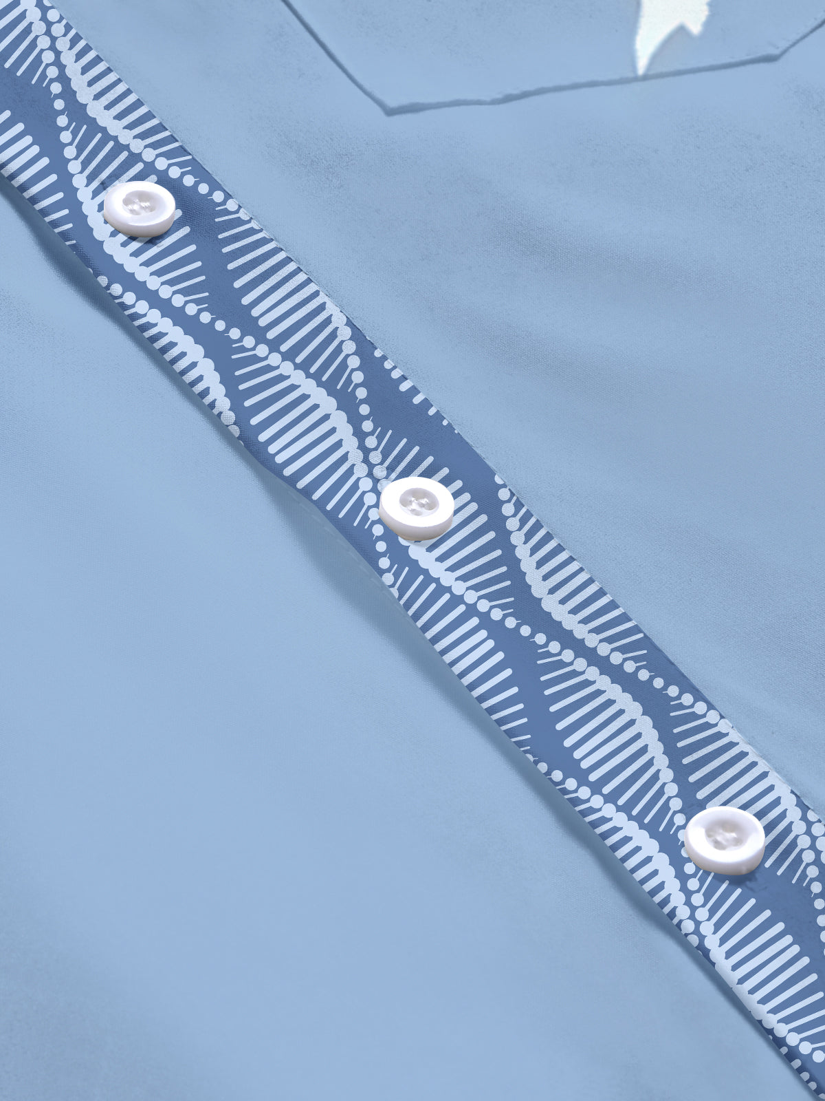 Geometry Men's Pocket Short Sleeve Shirts