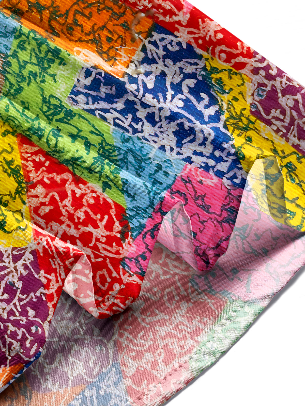 Vintage Abstract Art Print Men's Pocket Short Sleeve Shirts