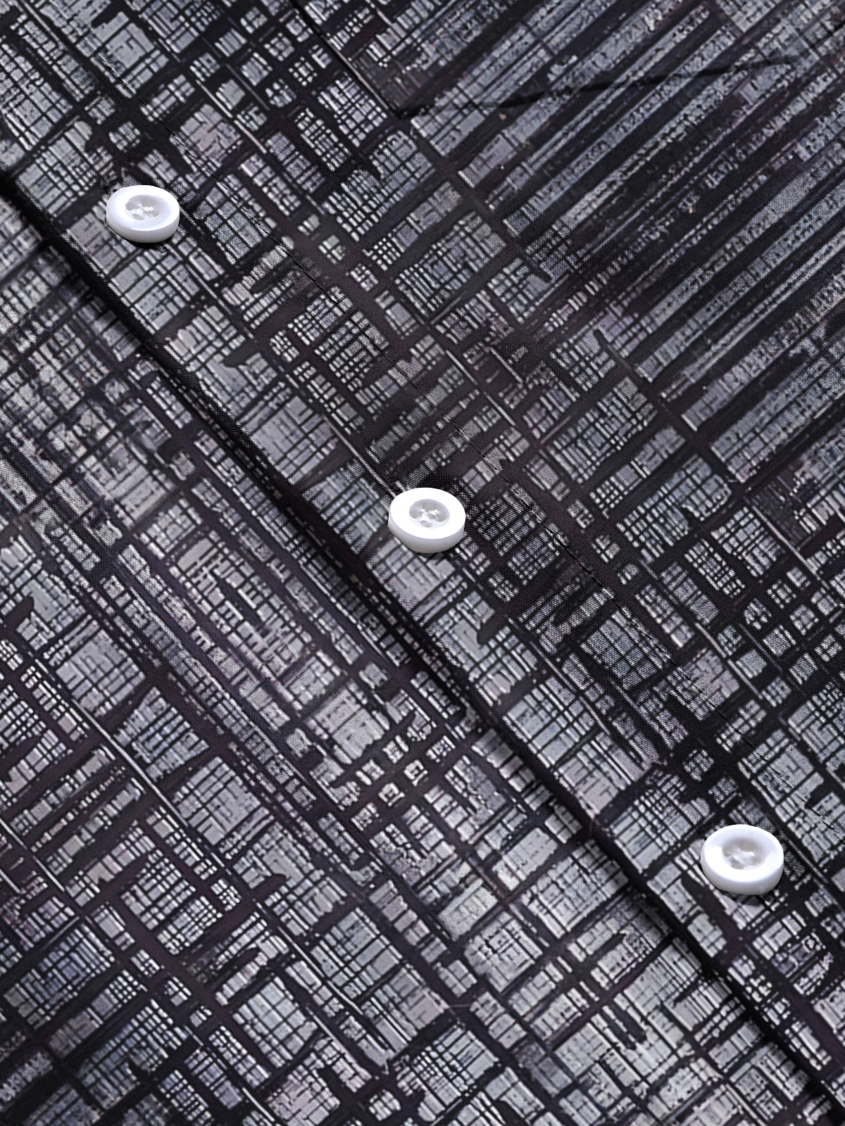 Geometry Men's Pocket Short Sleeve Shirts