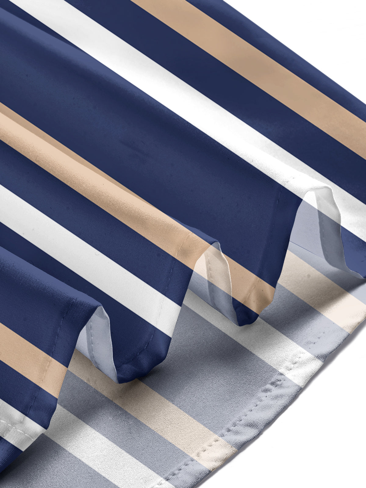 Stripe Men's Pocket Short Sleeve Shirts