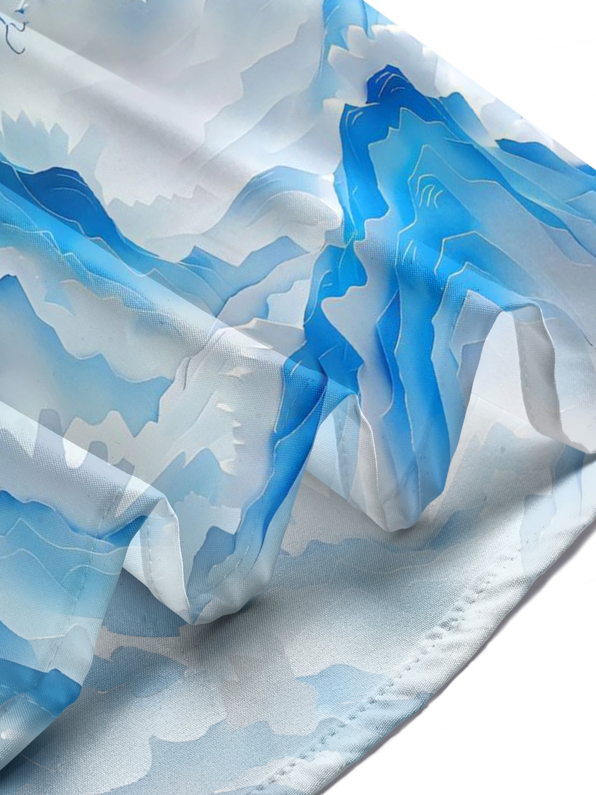 Floral Print Men's Pocket Short Sleeve Shirts