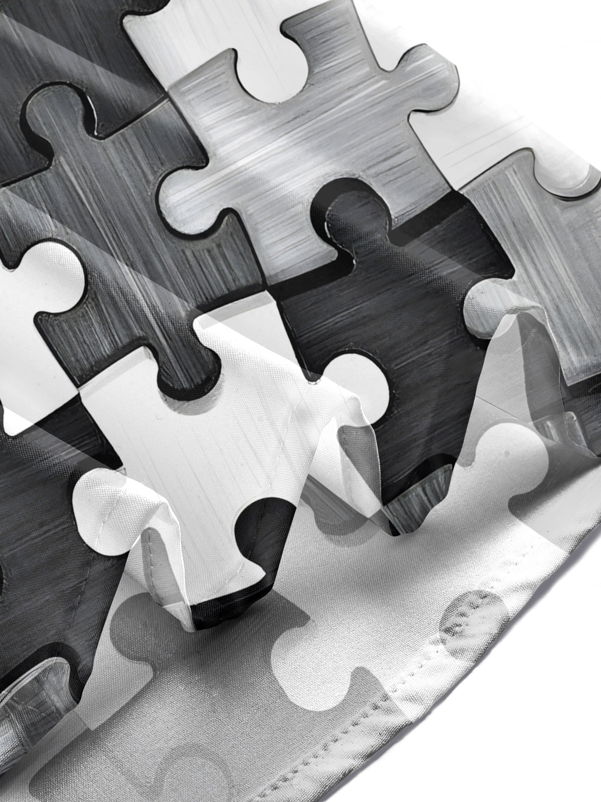 Building Block Print Men's Pocket Short Sleeve Shirts