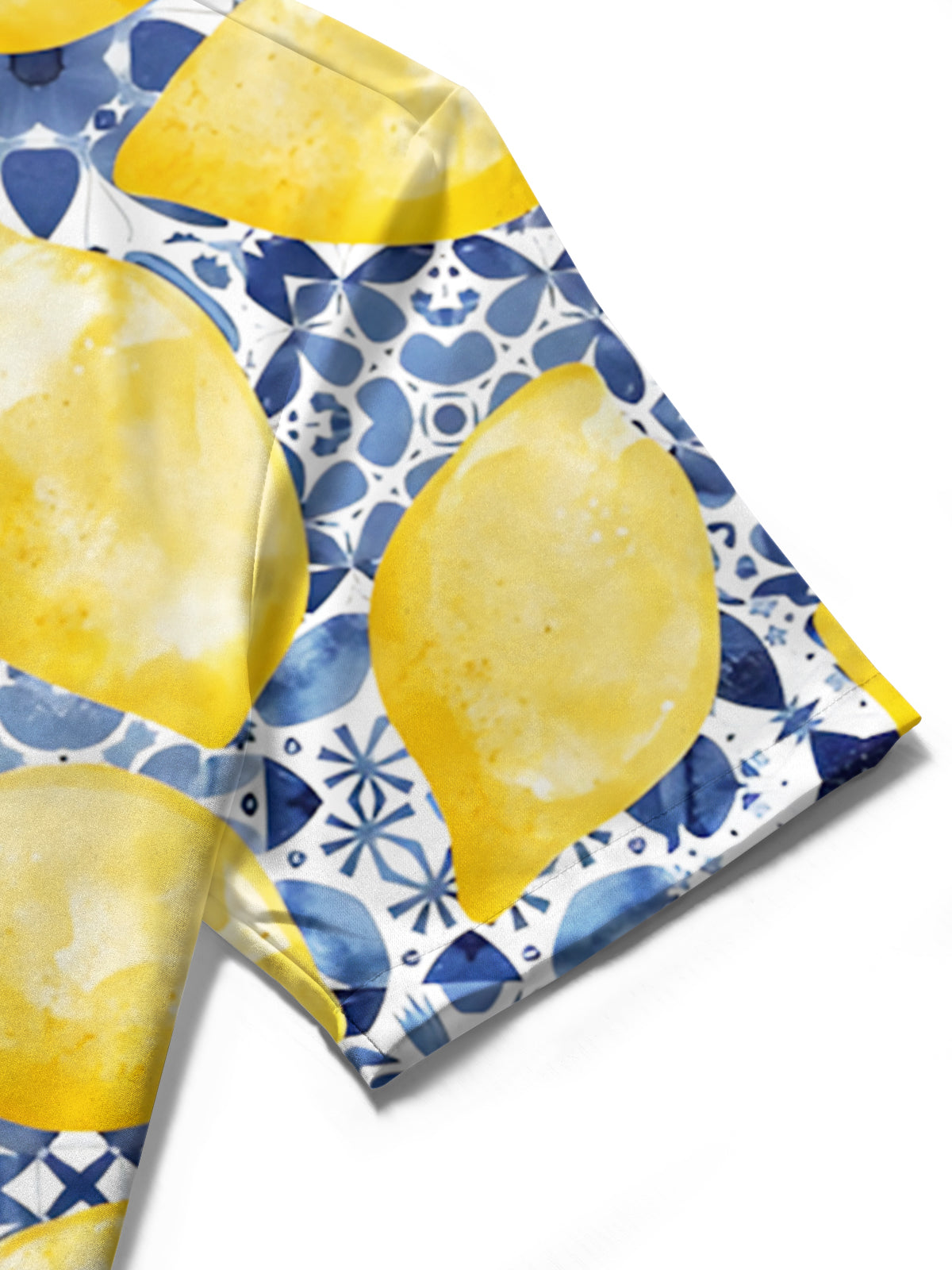 Lemon Men's Pocket Short Sleeve Shirts