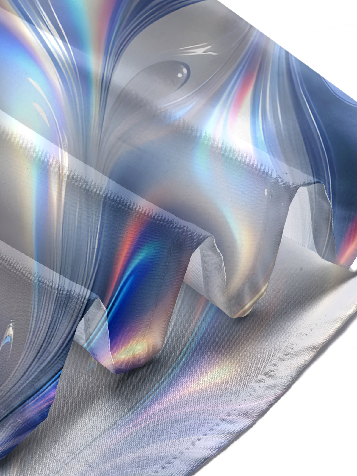 Abstract Gradient Print Men's Pocket Short Sleeve Shirts