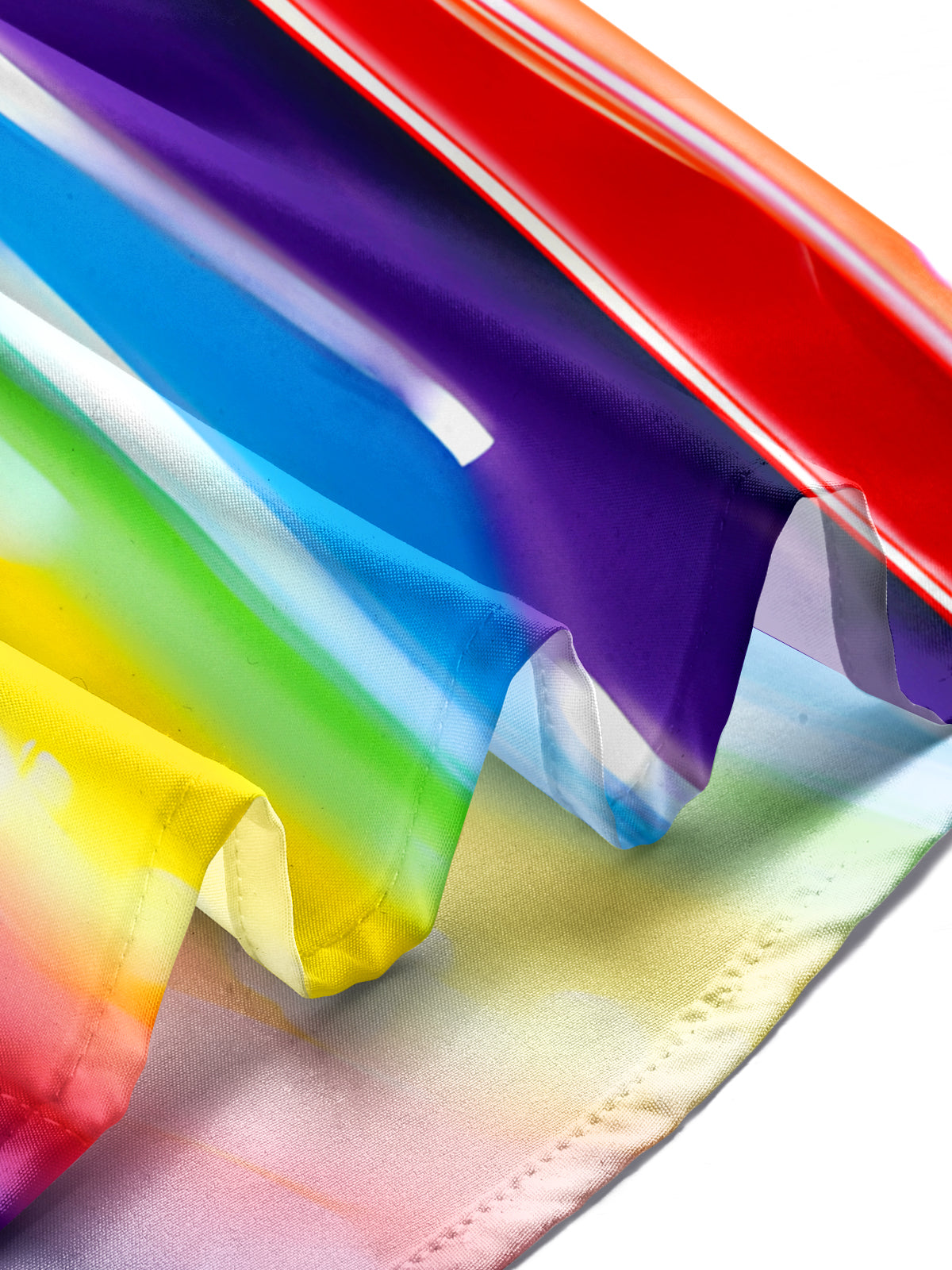 Tie Dye Men's Pocket Short Sleeve Shirts