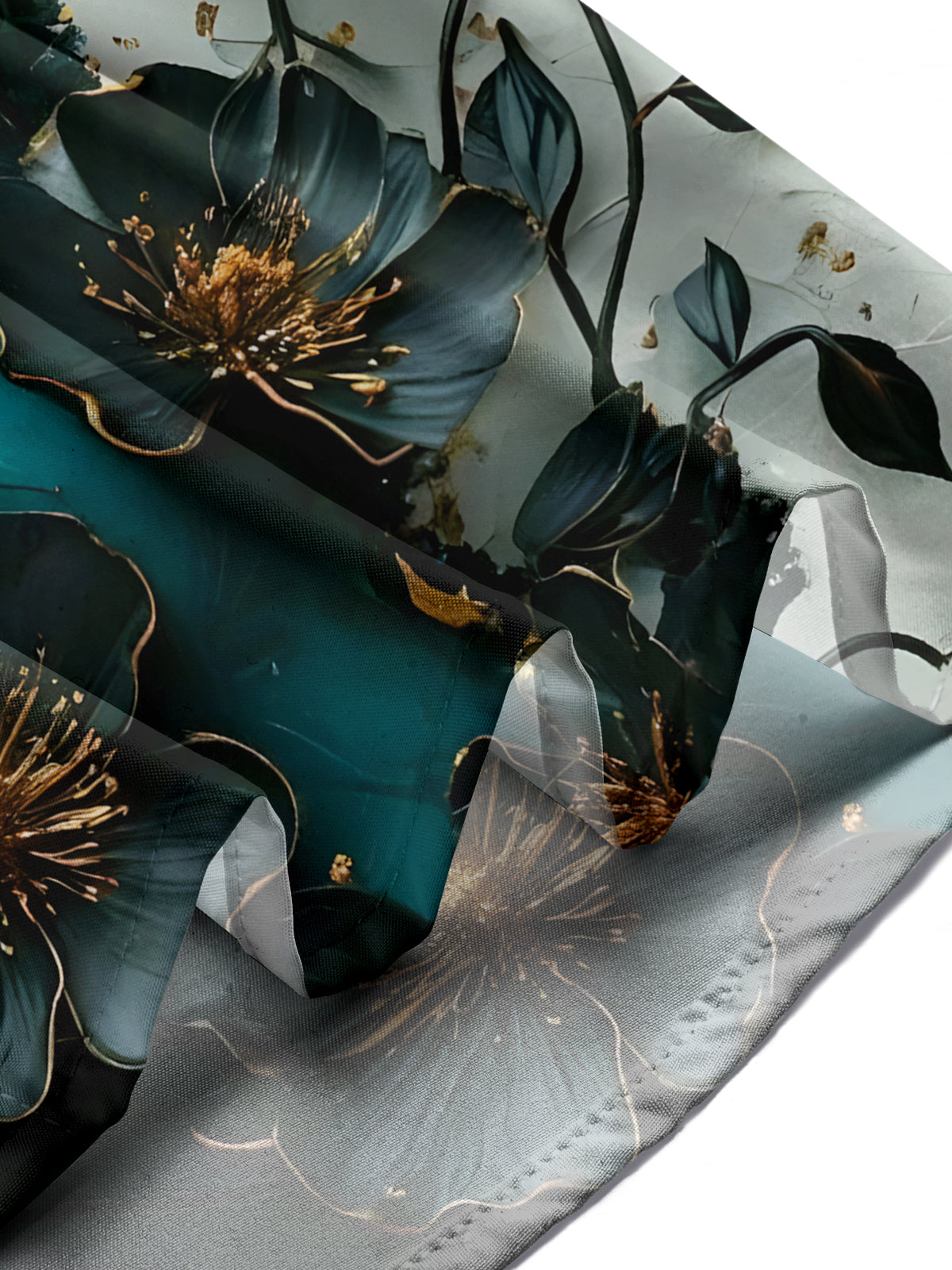 Floral Men's Pocket Short Sleeve Shirts