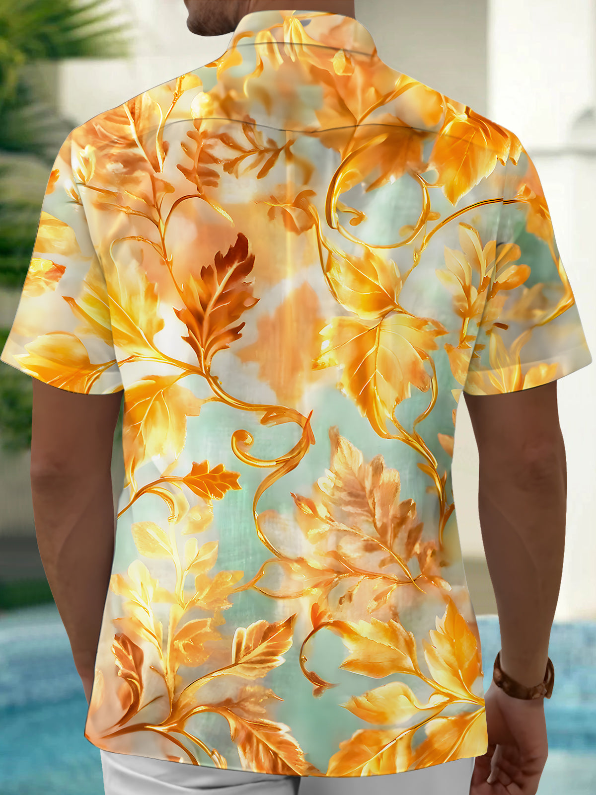 Leaf Men's Pocket Short Sleeve Shirts