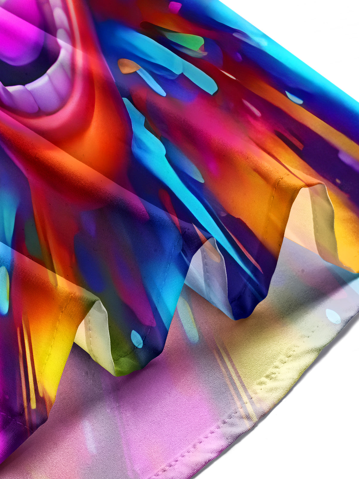 Abstract Men's Pocket Short Sleeve Shirts