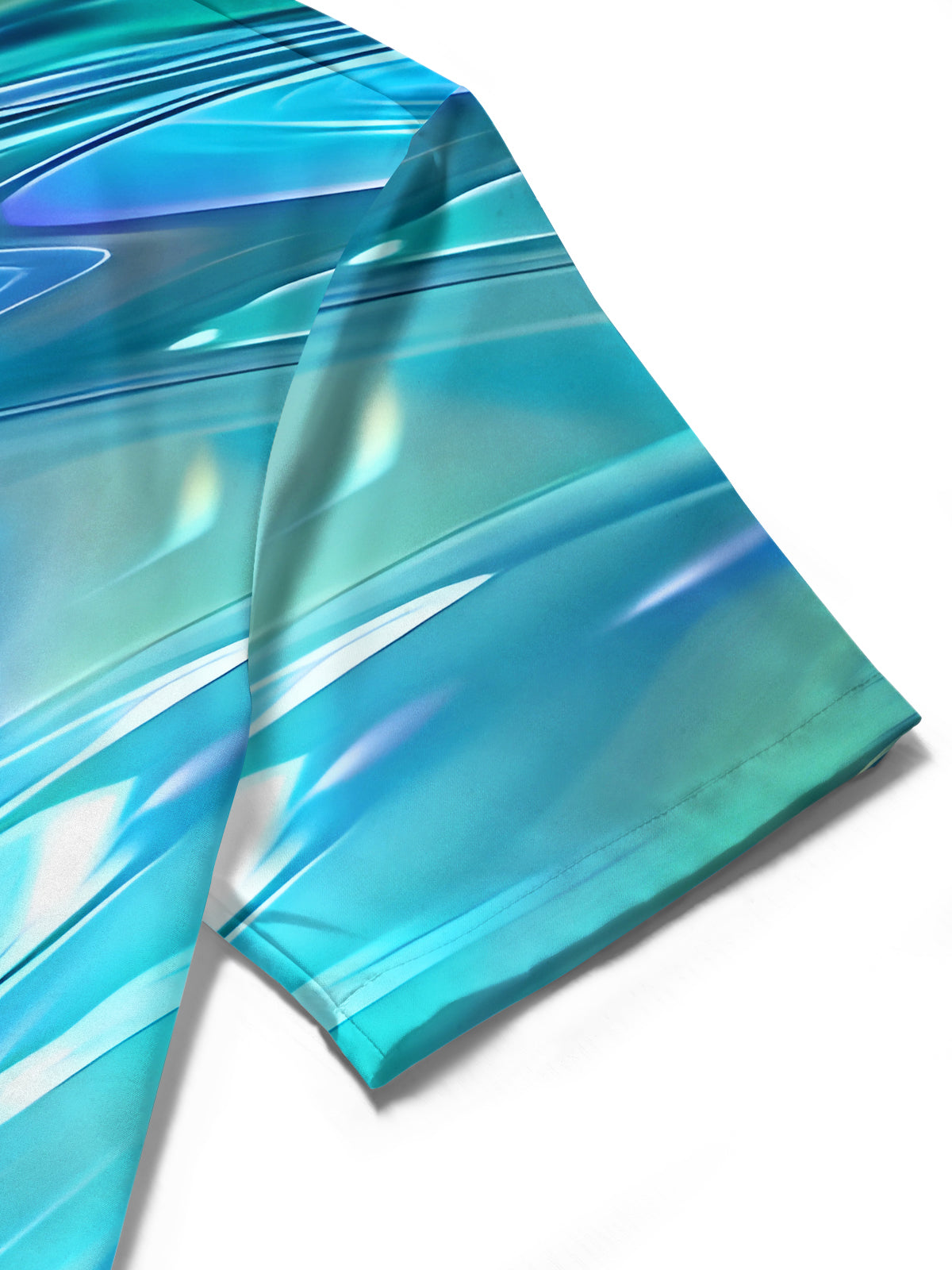 Abstract Men's Pocket Short Sleeve Shirts