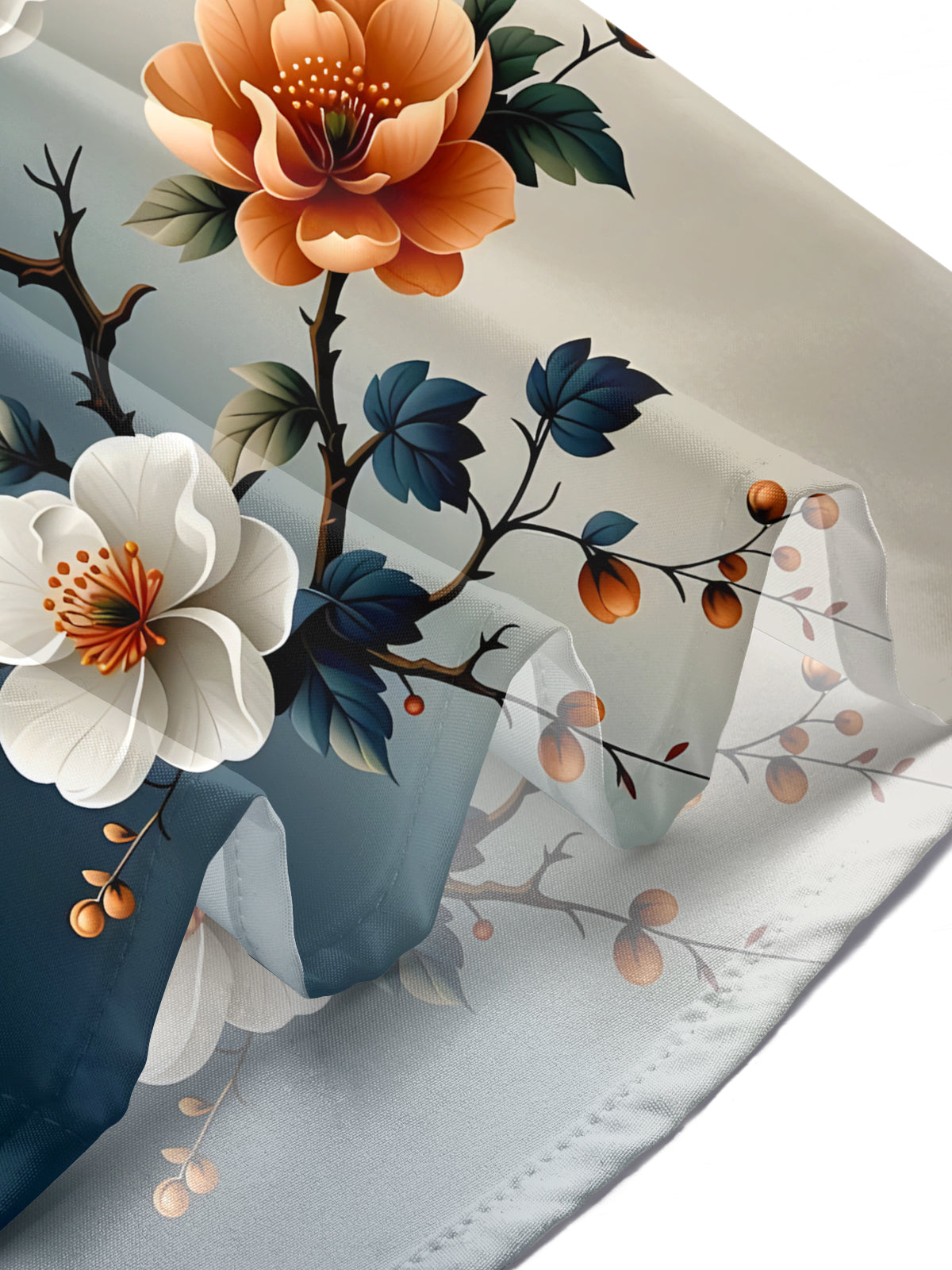 Floral Men's Pocket Short Sleeve Shirts