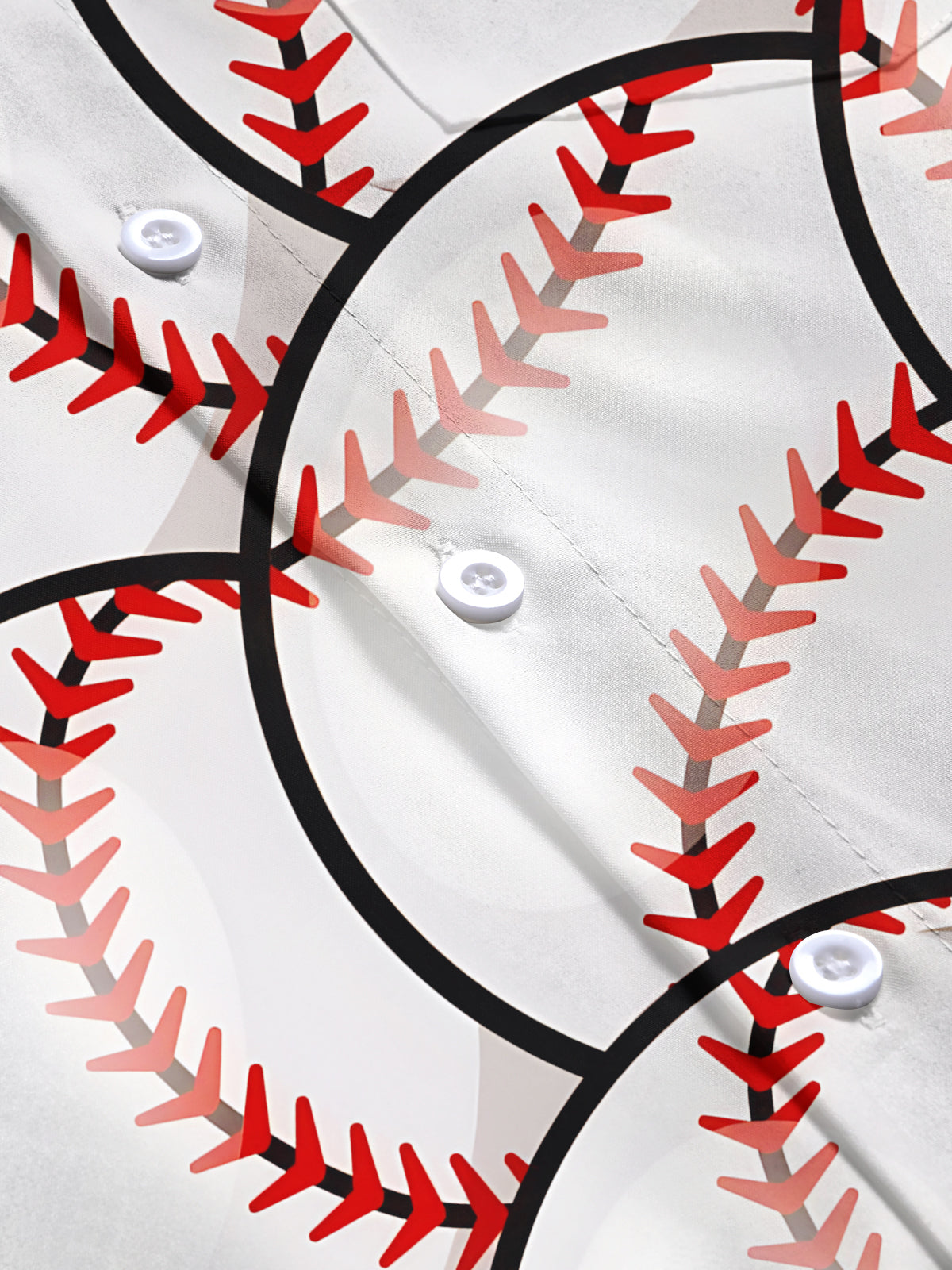 Baseball Men's Pocket Short Sleeve Shirts