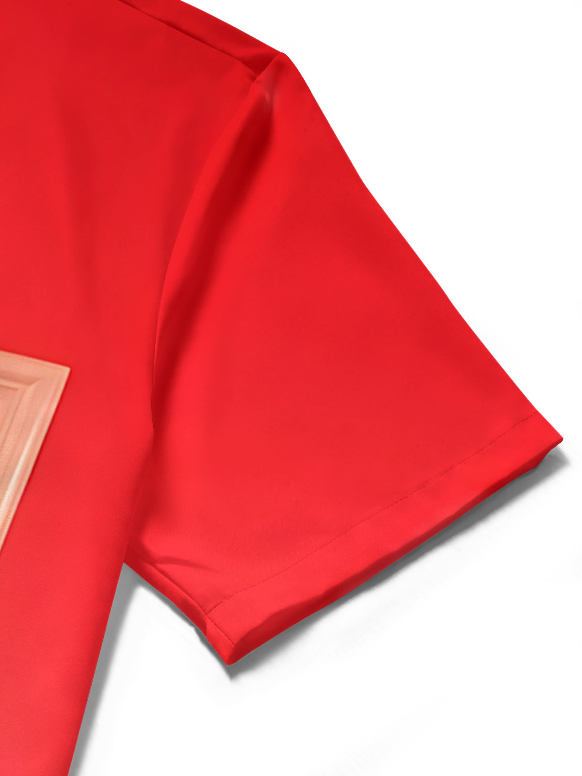 Chili Print Men's Pocket Short Sleeve Shirts