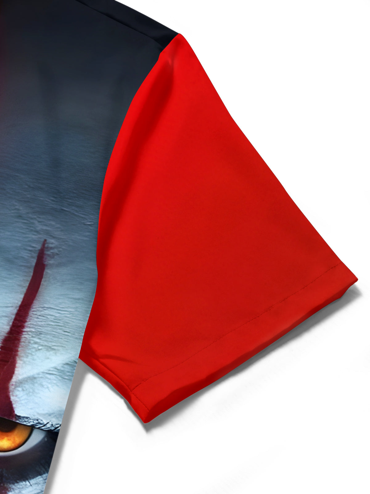 Joker Print Men's Pocket Short Sleeve Shirts