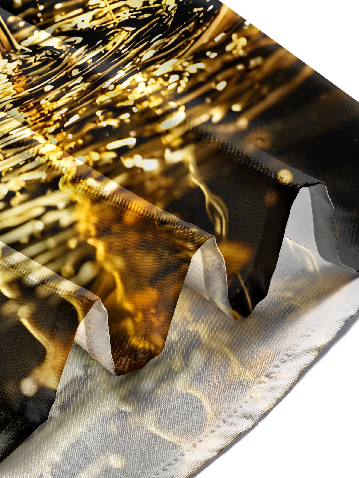 Water Drop Men's Pocket Short Sleeve Shirts