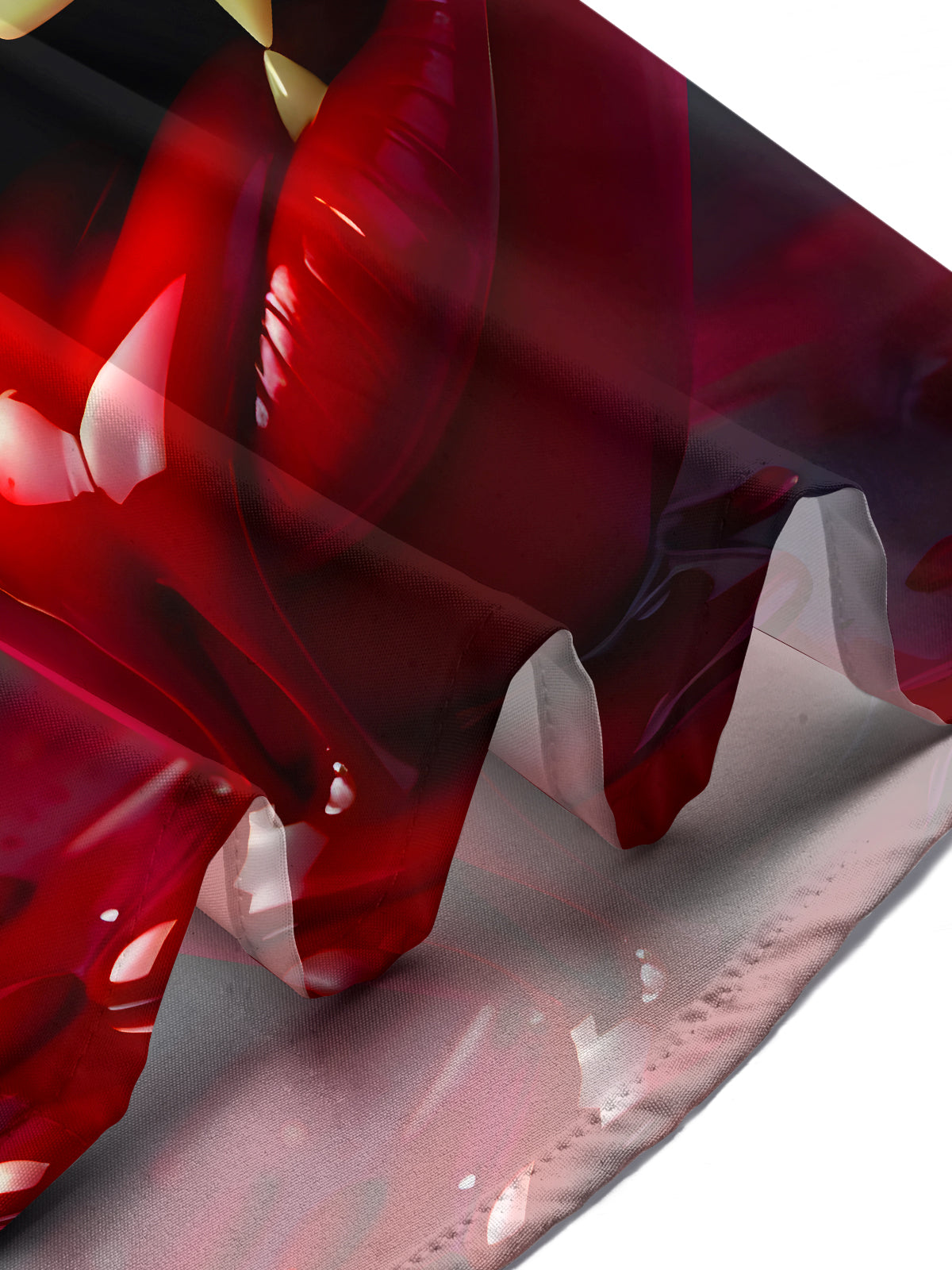 Funny Lip Apple Men's Pocket Short Sleeve Shirts