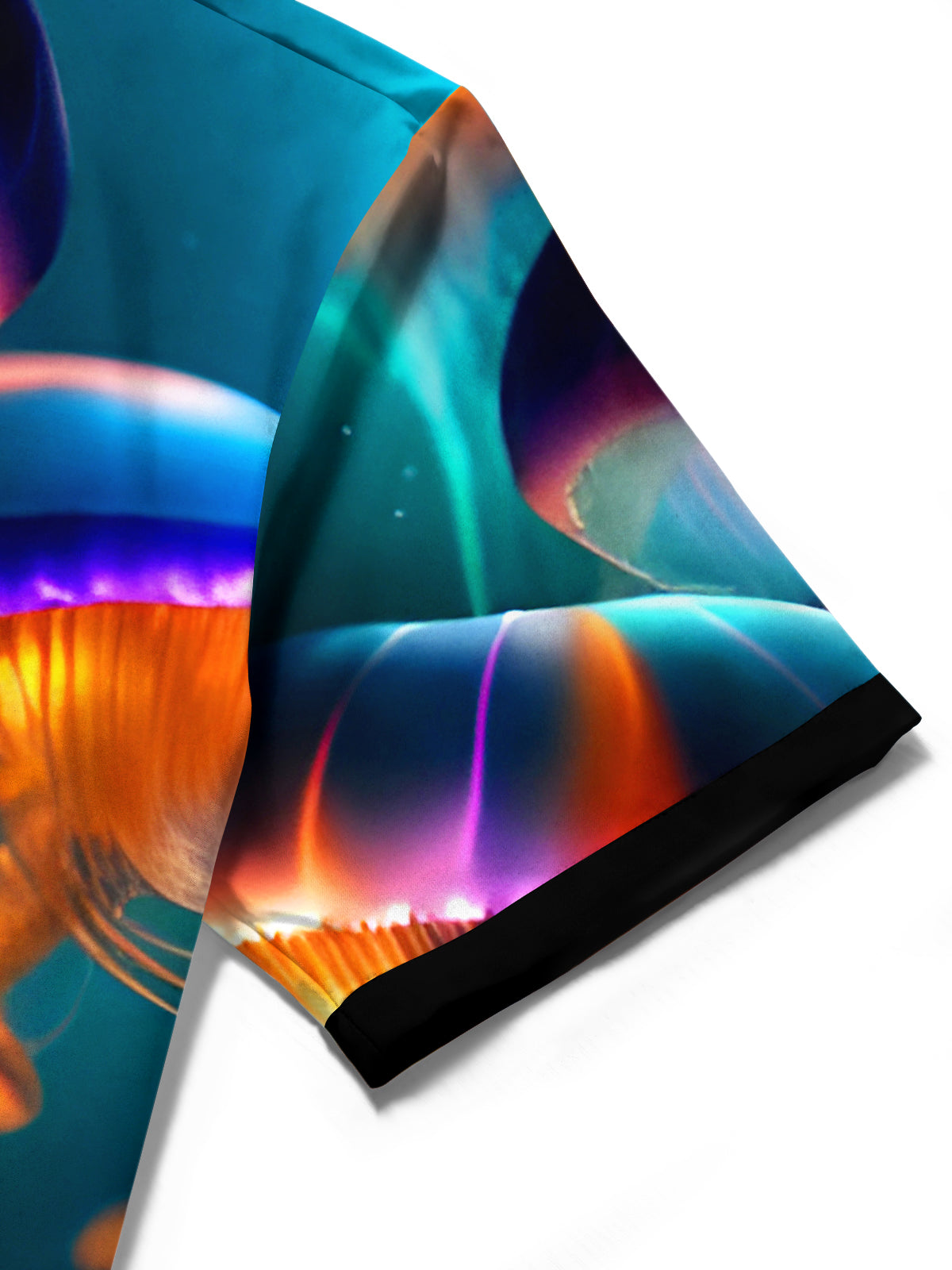 Hawaiian Jellyfish Men's Pocket Short Sleeve Shirts