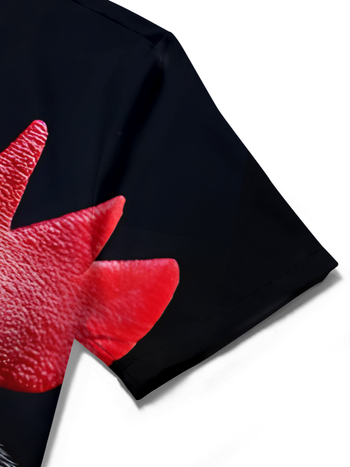 Rooster Print Men's Pocket Short Sleeve Shirts