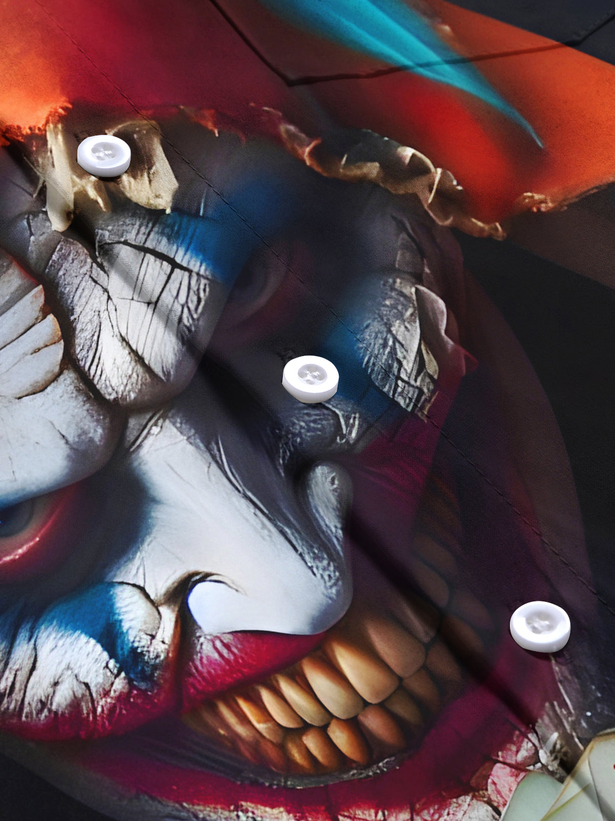 Joker Poker Men's Pocket Short Sleeve Shirts