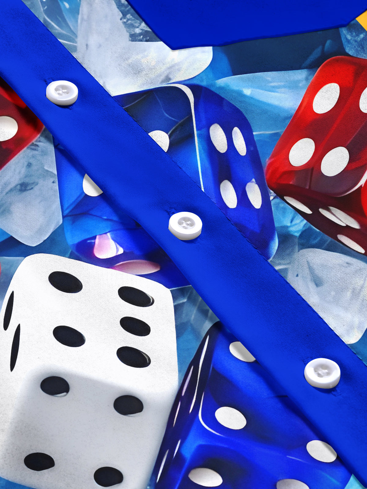 Dice Men's Pocket Short Sleeve Shirts