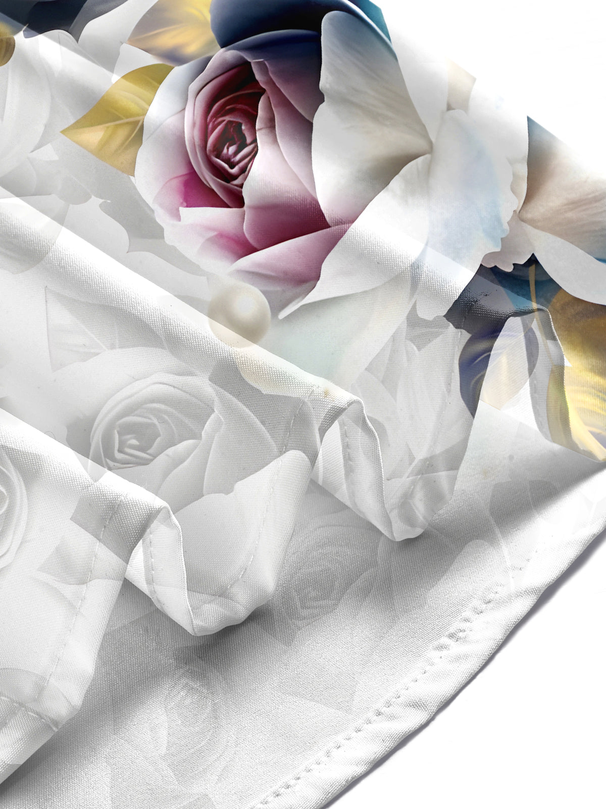 Floral Men's Pocket Short Sleeve Shirts