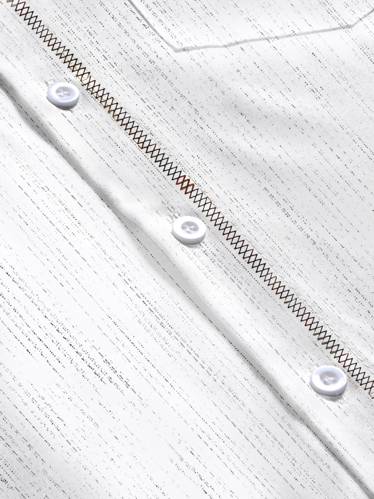 Geometry Men's Pocket Short Sleeve Shirts