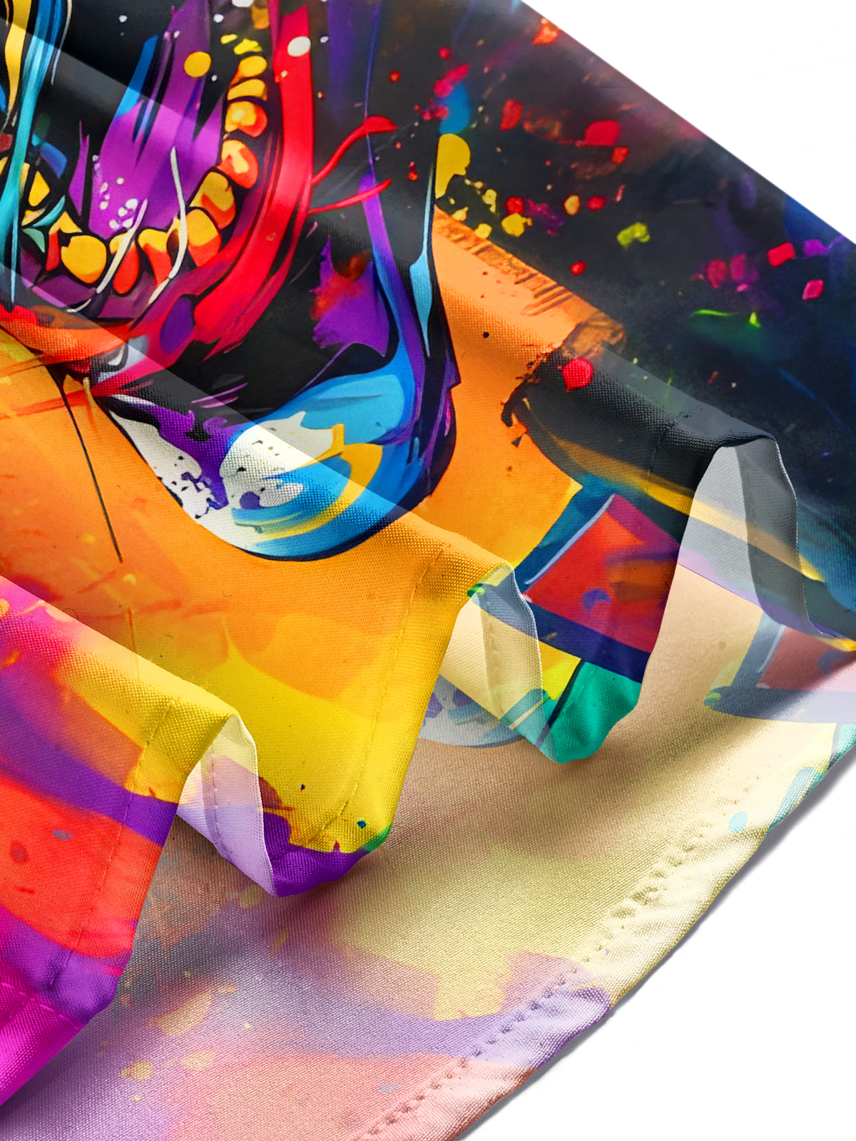 Funny Joker Face Men's Pocket Short Sleeve Shirts