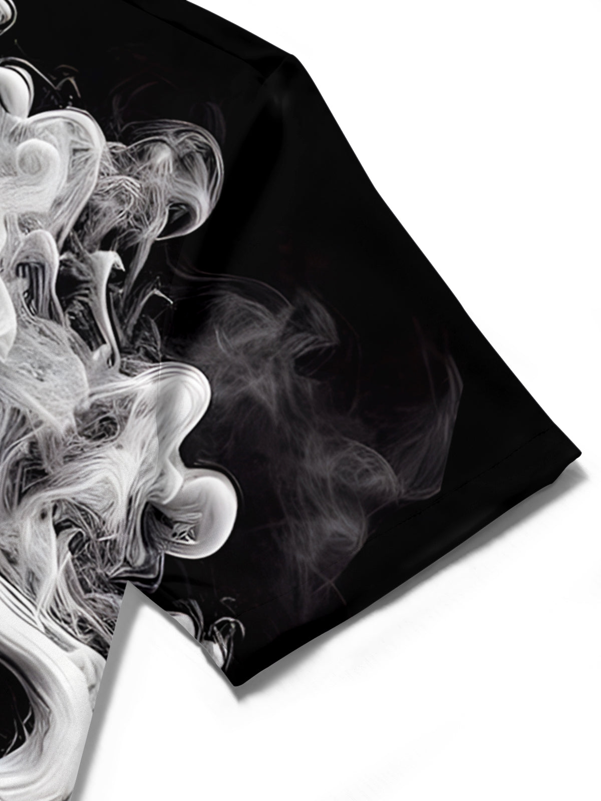 Ghost Print Men's Pocket Short Sleeve Shirts