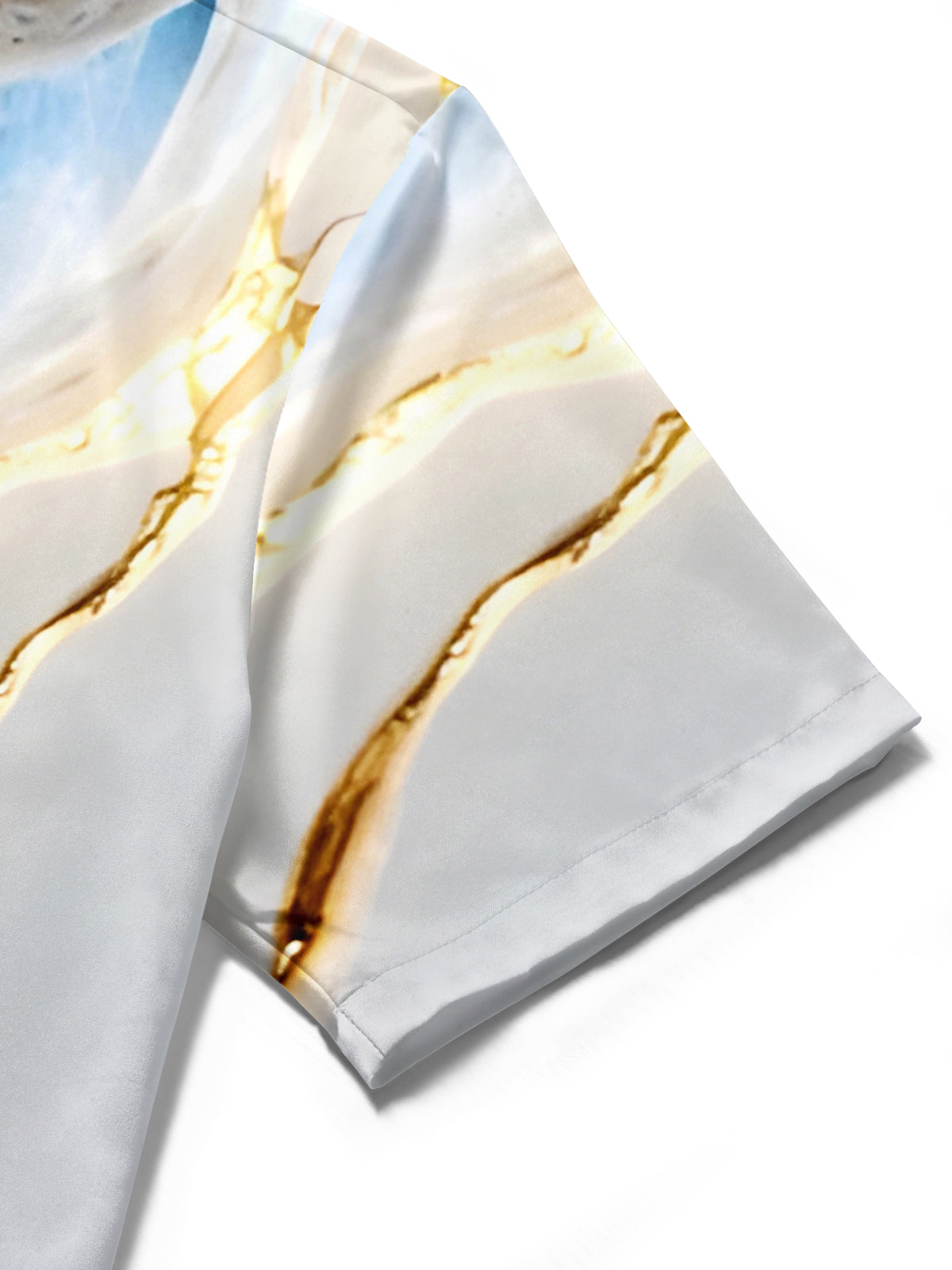 Abstract Men's Pocket Short Sleeve Shirts