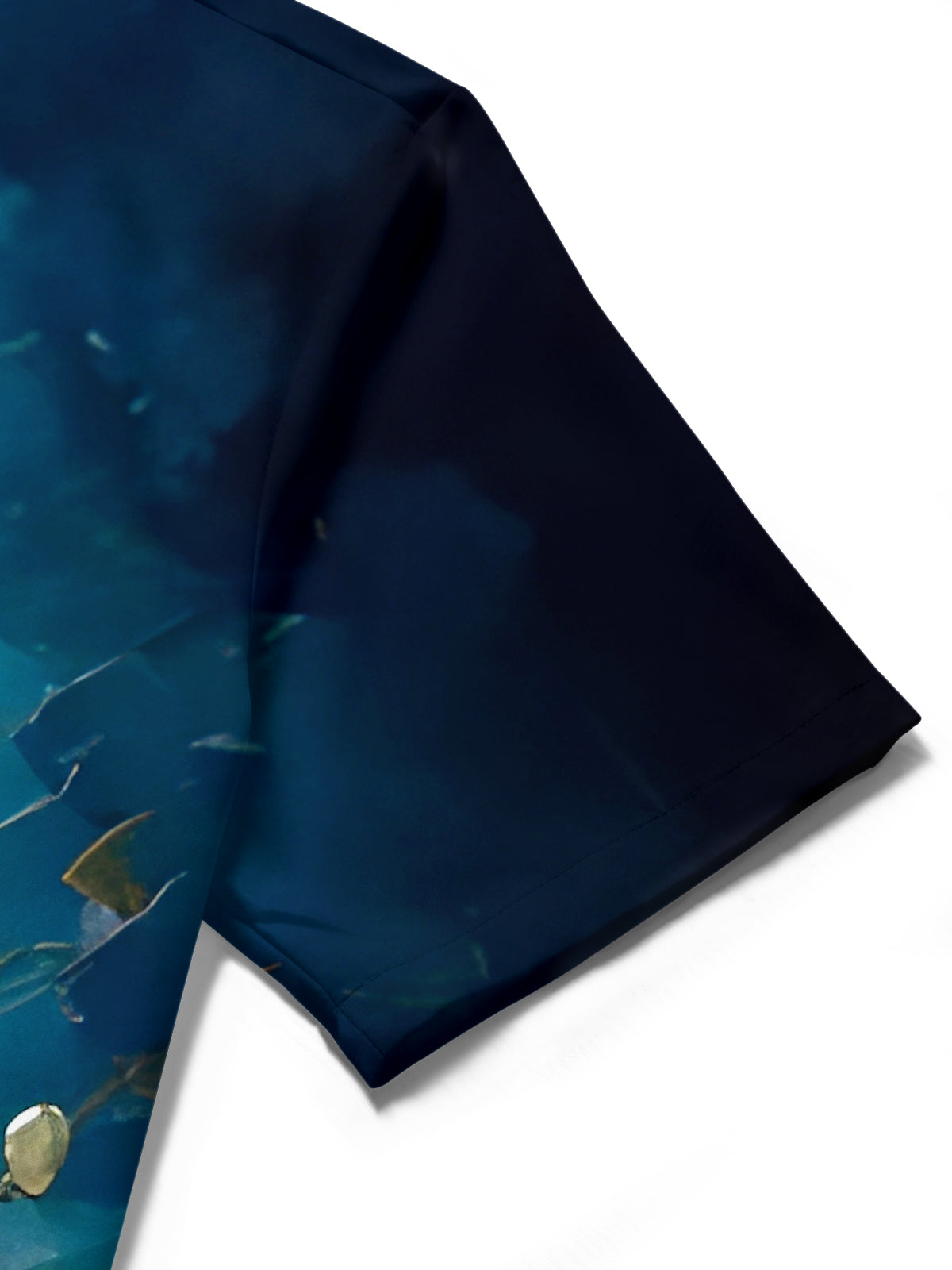 Floral Men's Pocket Short Sleeve Shirts